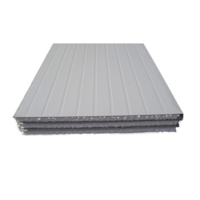 50mm 75mm 100mm 150mm fireproof color coated steel rockwool aluminum composite sandwich panel